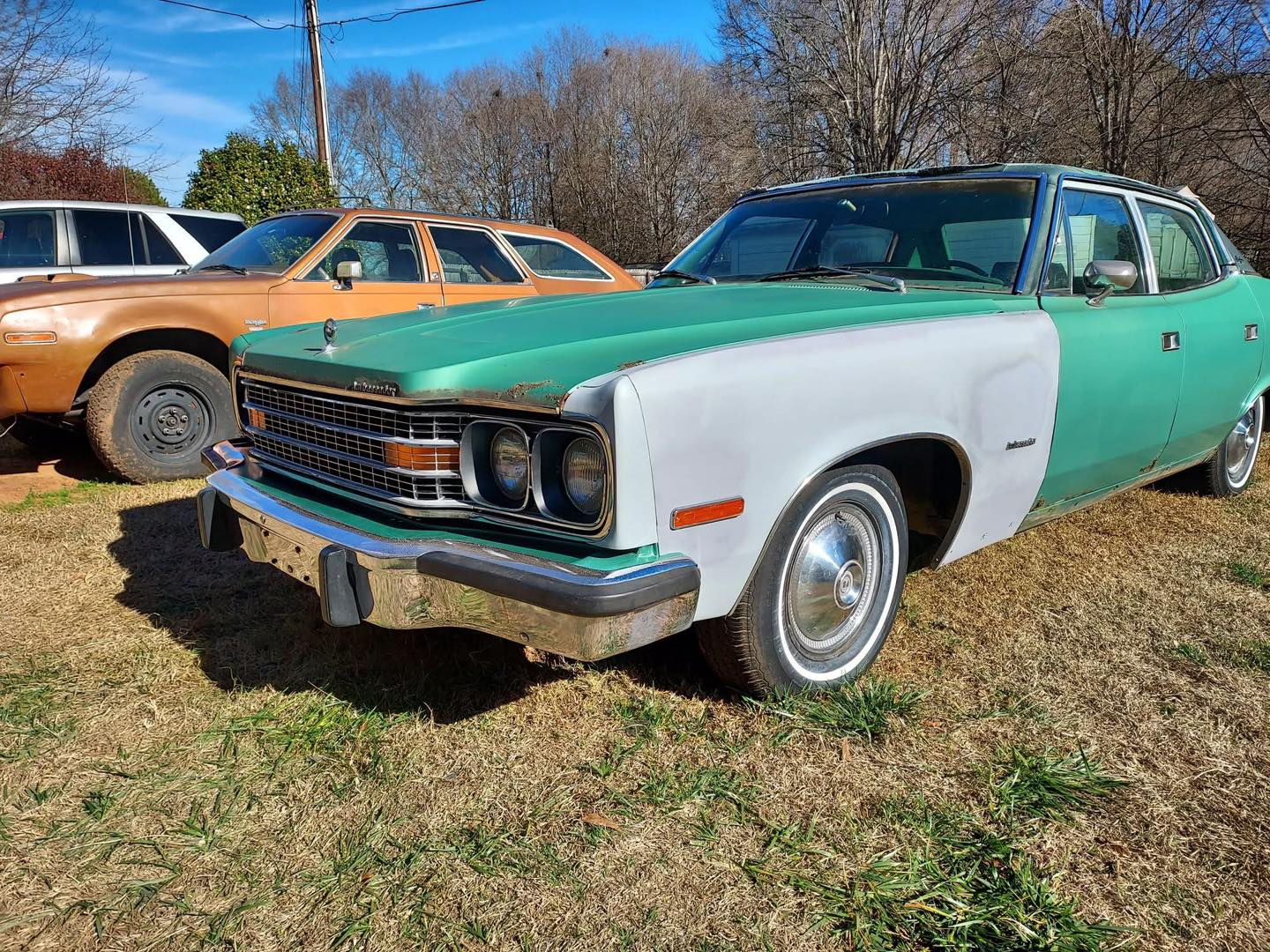 Craig Prahl 1974 AMC Ambassador. Final year for the big guy.