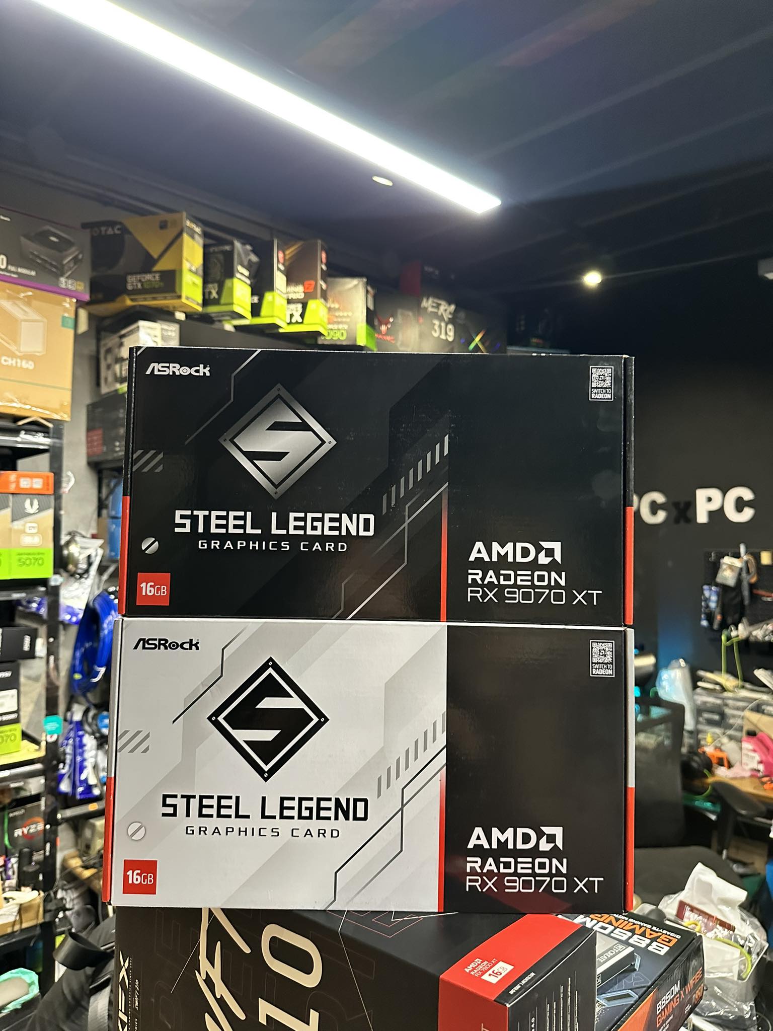 PC - Now Available – Asrock RX 9070 XT Steel Legend 16GB ️ Available in ...