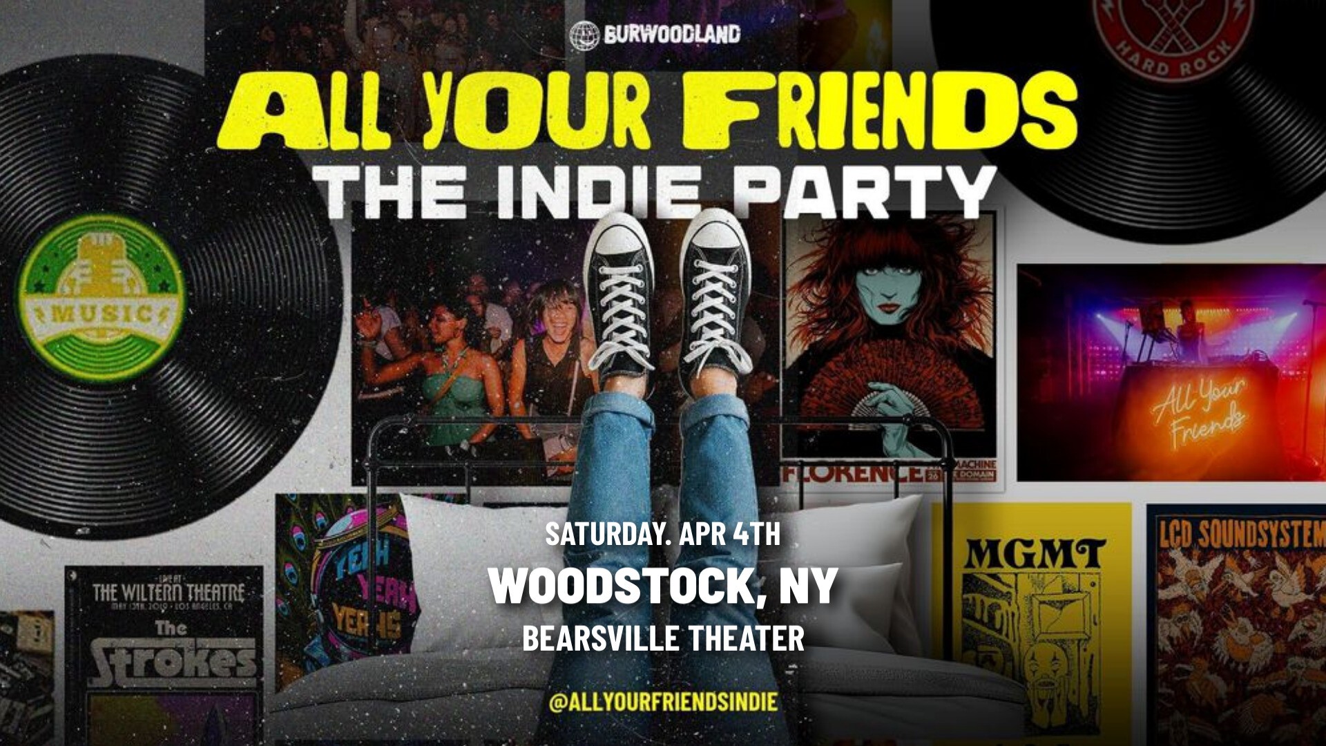 ? ON SALE NOW ? All Your Friends: the indie dance party comes to 