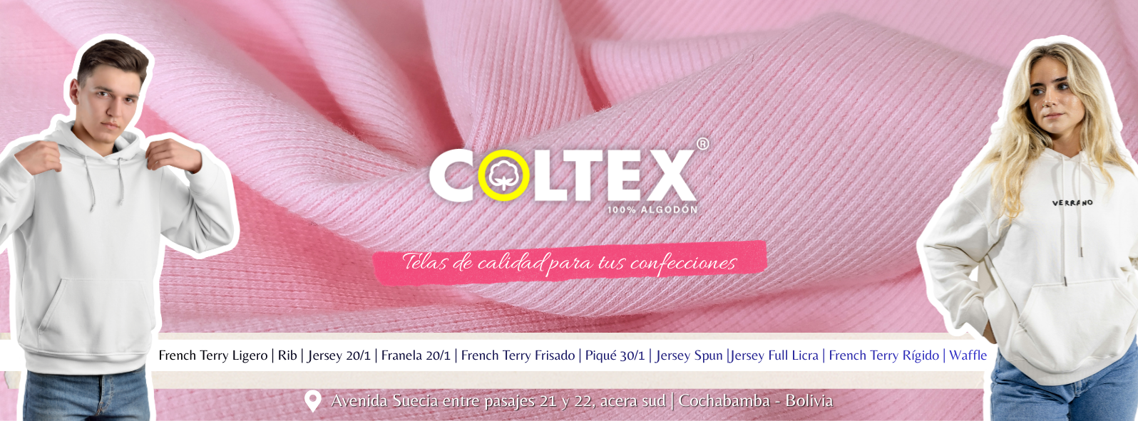 Coltex 100% Algodón | Cochabamba