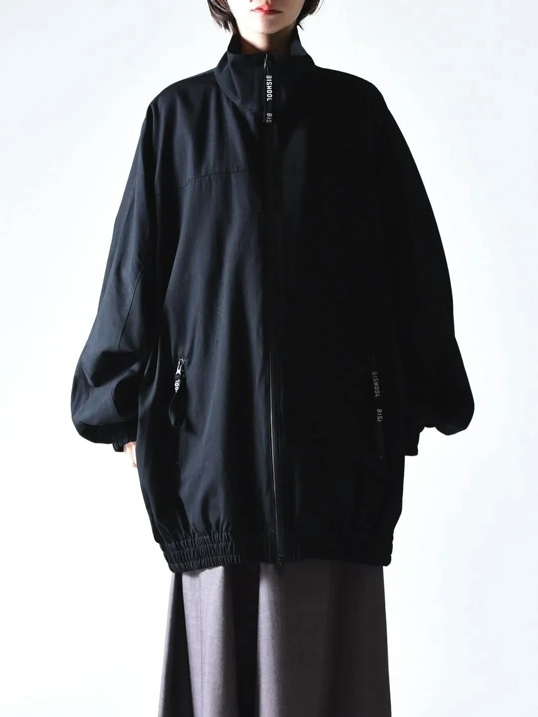 BISHOOL] Wool Gabardine Balloon Track Blouson BISHOOLがメインで
