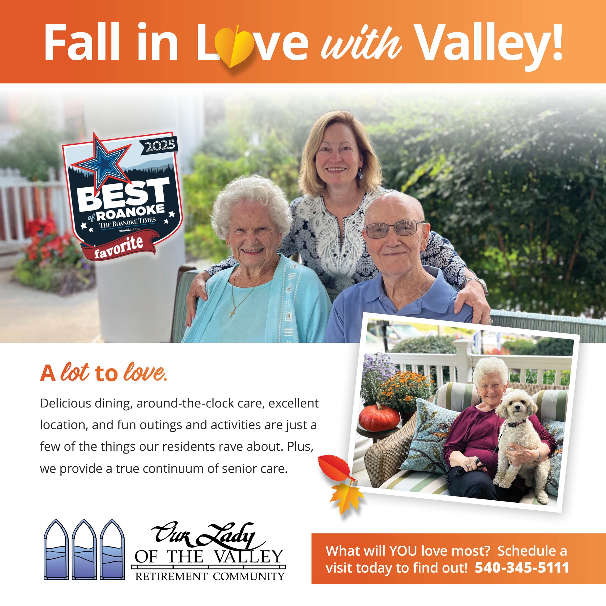 The Roanoke - Our Lady of the Valley is Roanoke’s Award-Winning Senior ...