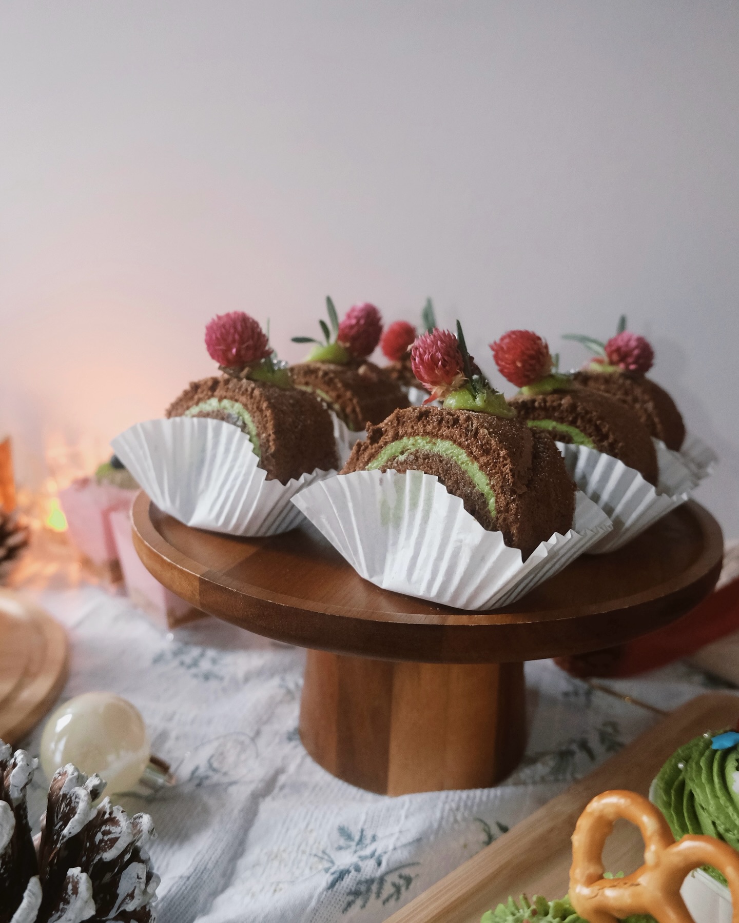 Whisk It - chocolate matcha roulade 🍵 bringing back some... | Facebook