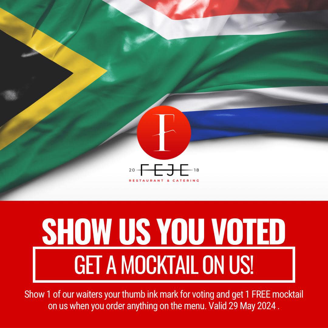 Show 1 of our waiters your... - Feje Restaurant & Catering