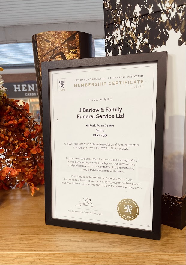 J Barlow - We’re proud to share our National Association of Funeral ...
