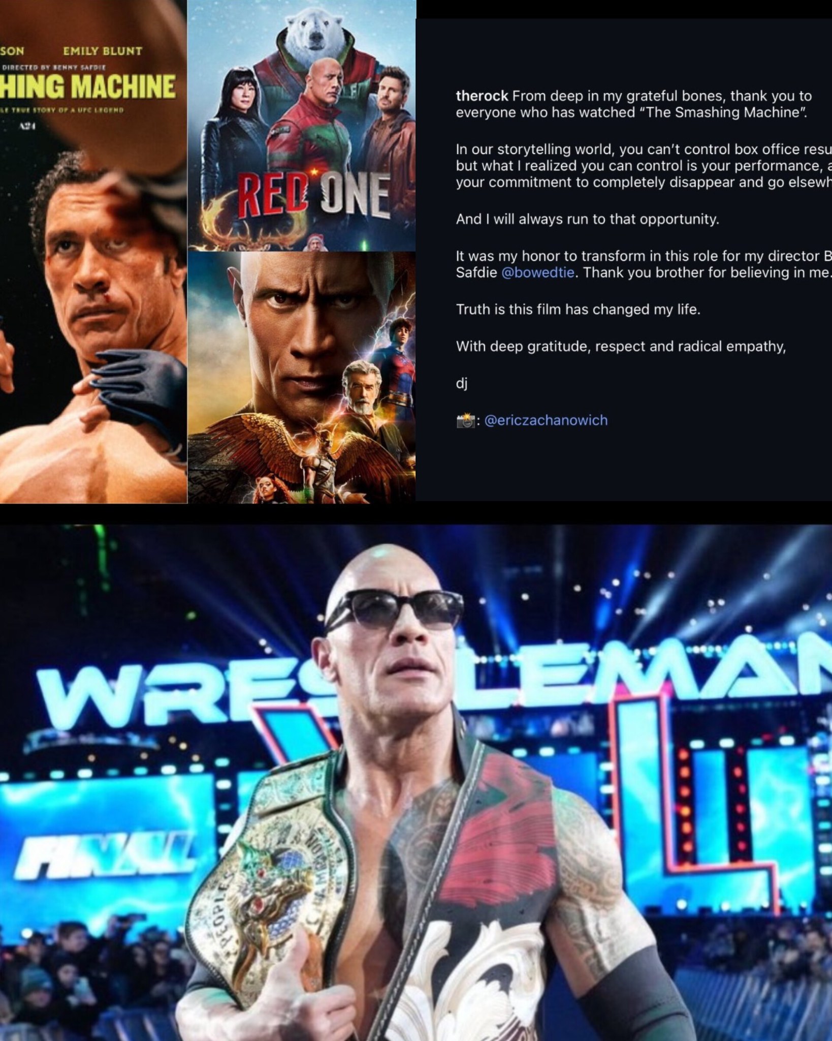 WWE Heel YARD - The Rock opens up from the heart after The... | Facebook