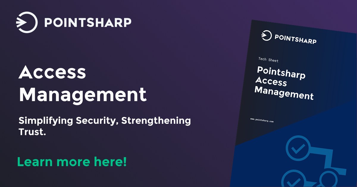 Pointsharp - 🔐 Why Access Management Matters In today’s... | Facebook