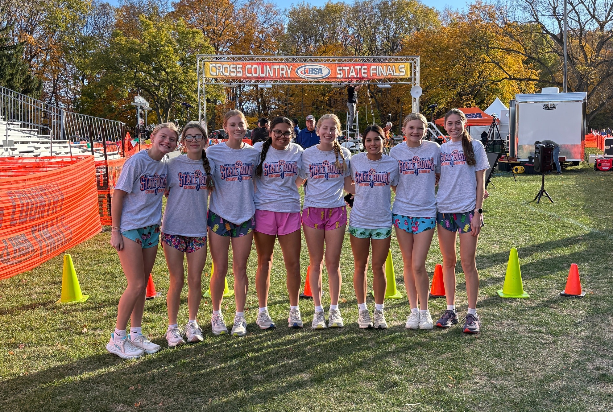 GK - GK Girls Cross Country has arrived at the State Finals course for ...