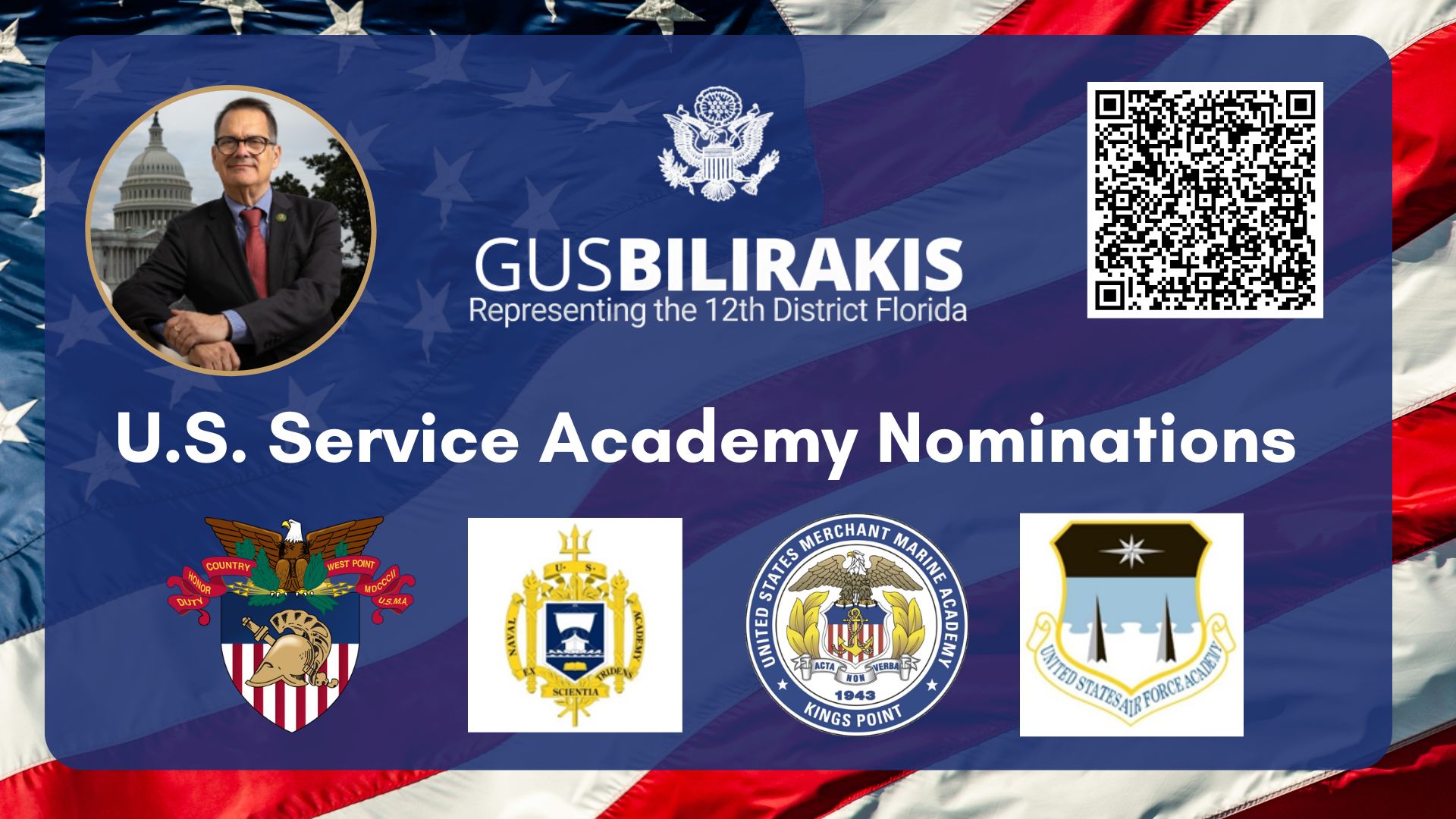 The deadline to apply for a... - Congressman Gus Bilirakis | Facebook