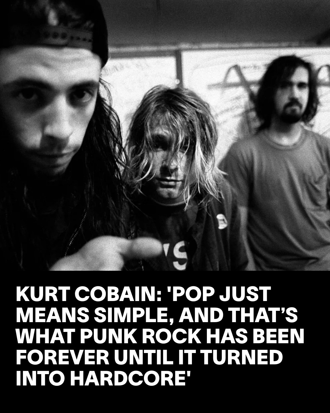Nirvana wasn't shy about sharing their opinions on pop music in