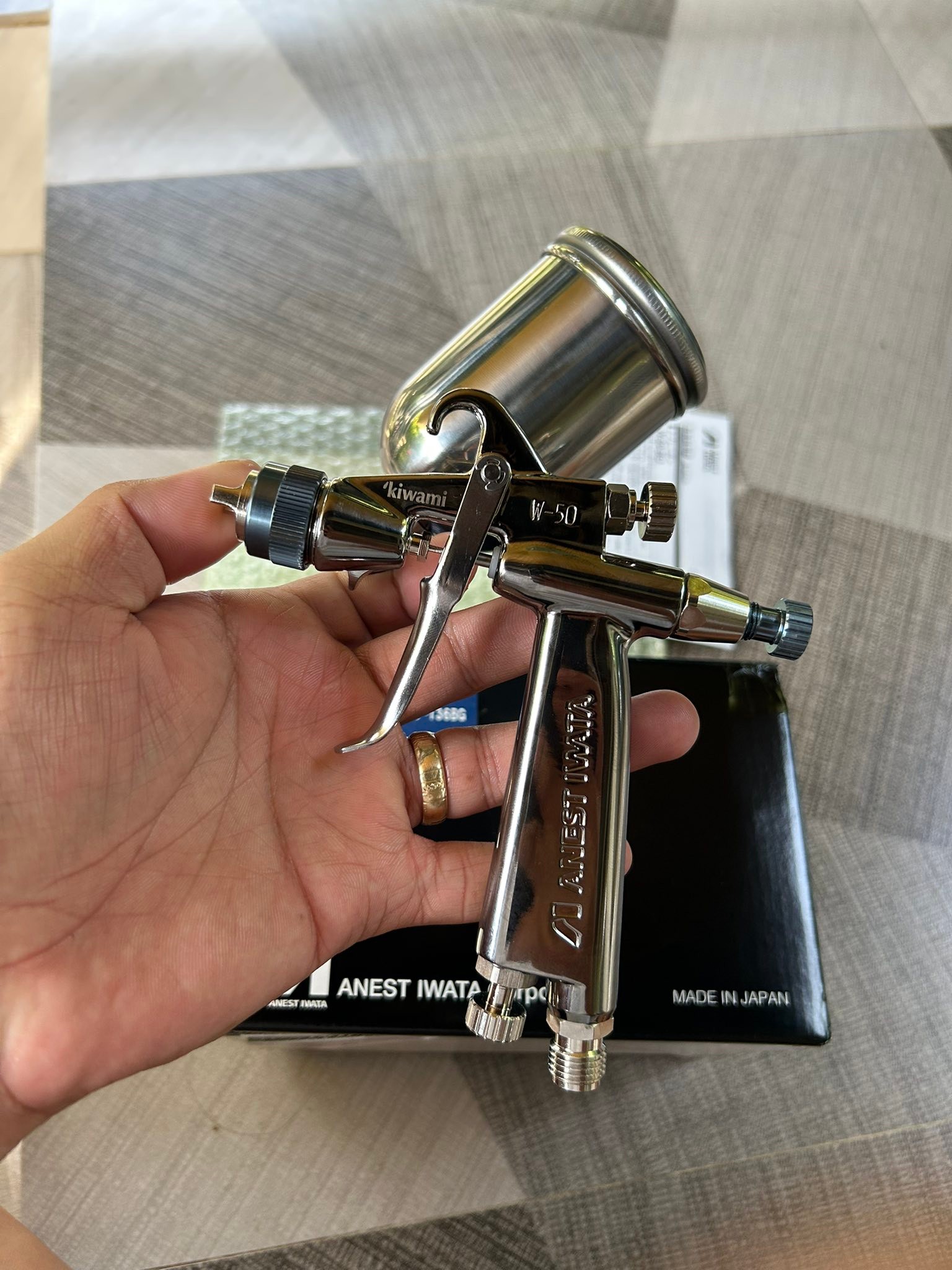 Available for sale brandnew Genuine anest iwata Kiwami w50 mini 