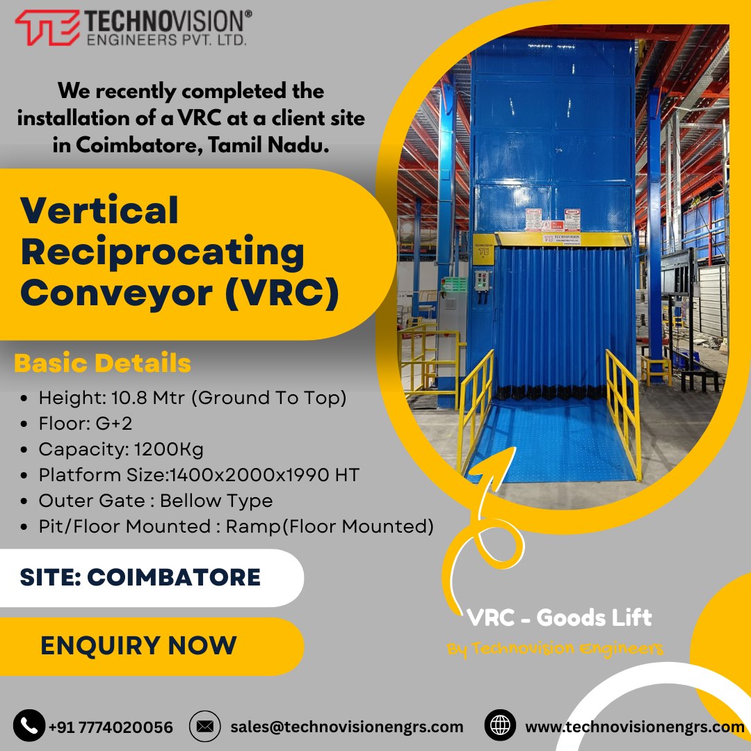 Technovision - We recently completed the installation of a Vertical ...