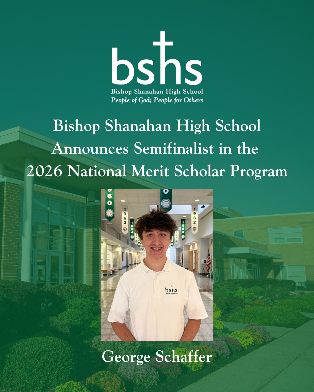 Congratulations to George... - Bishop Shanahan High School | Facebook