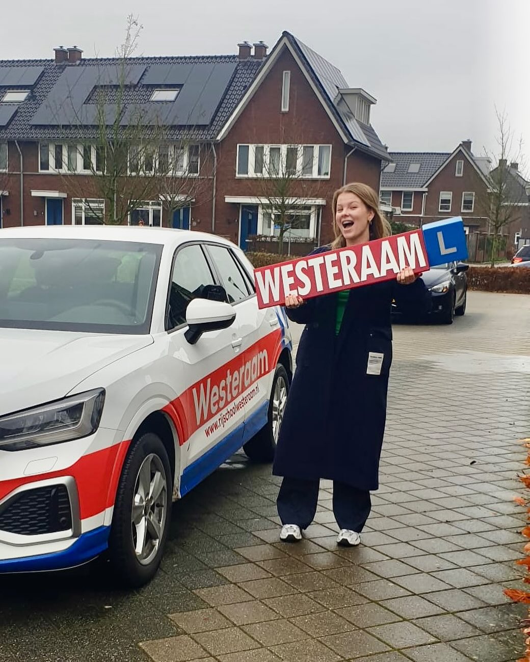 🎉 Hoera 🥳 Ook Florine Vermeij is... - Rijschool Westeraam | Facebook