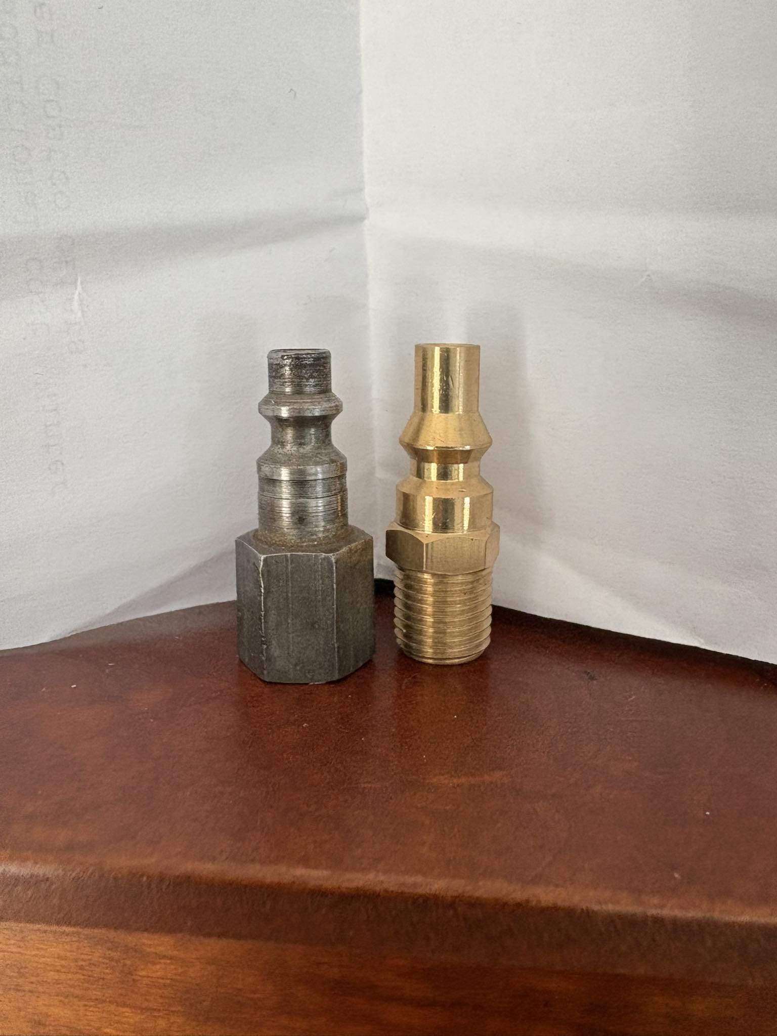 QDB33 Argon Hose Quick Connect Fittings - Gold Brass Inert Gas Regulator Connectors-494492
