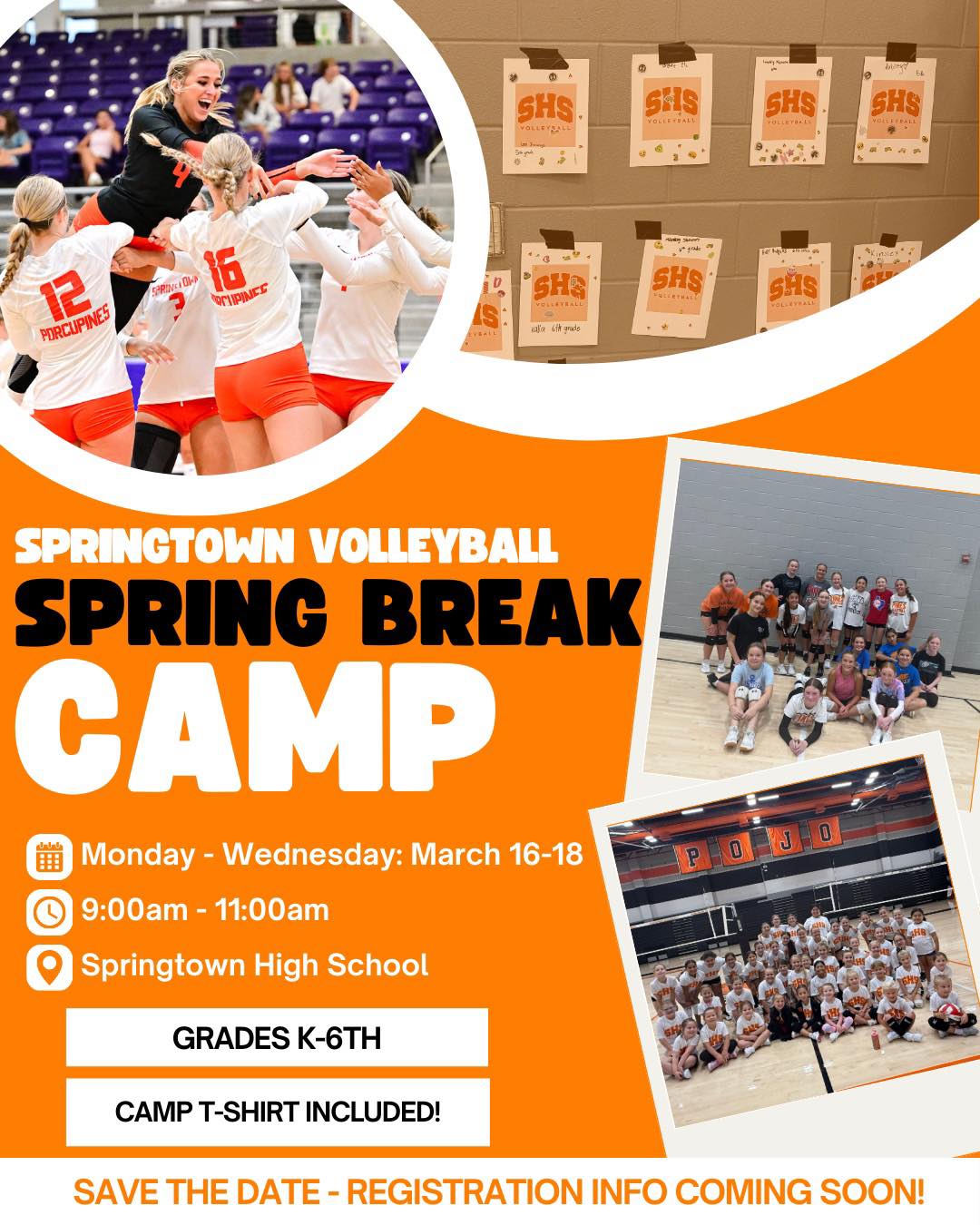 Springtown - Spring Break just got WAY more fun 😎🏐🧡 Save the date ...