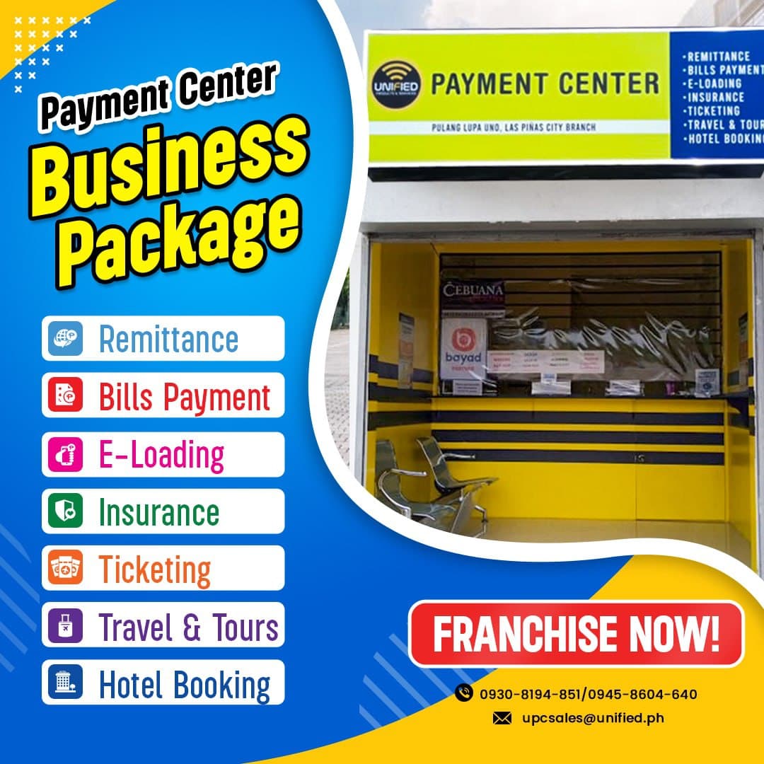 Unified Payment Center - Another Franchise Opportunity to every ...
