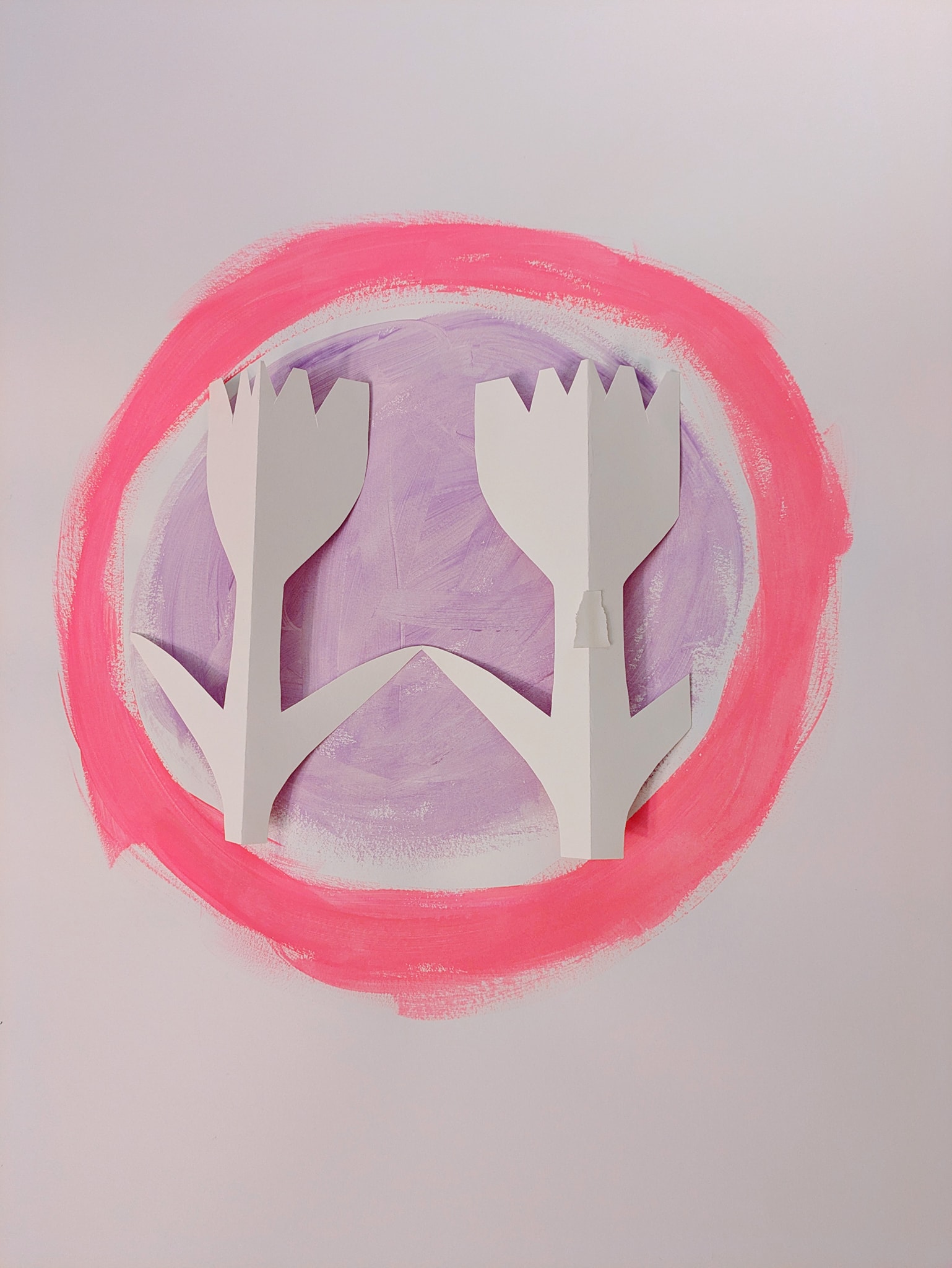 Ruth Allen draws and paints.