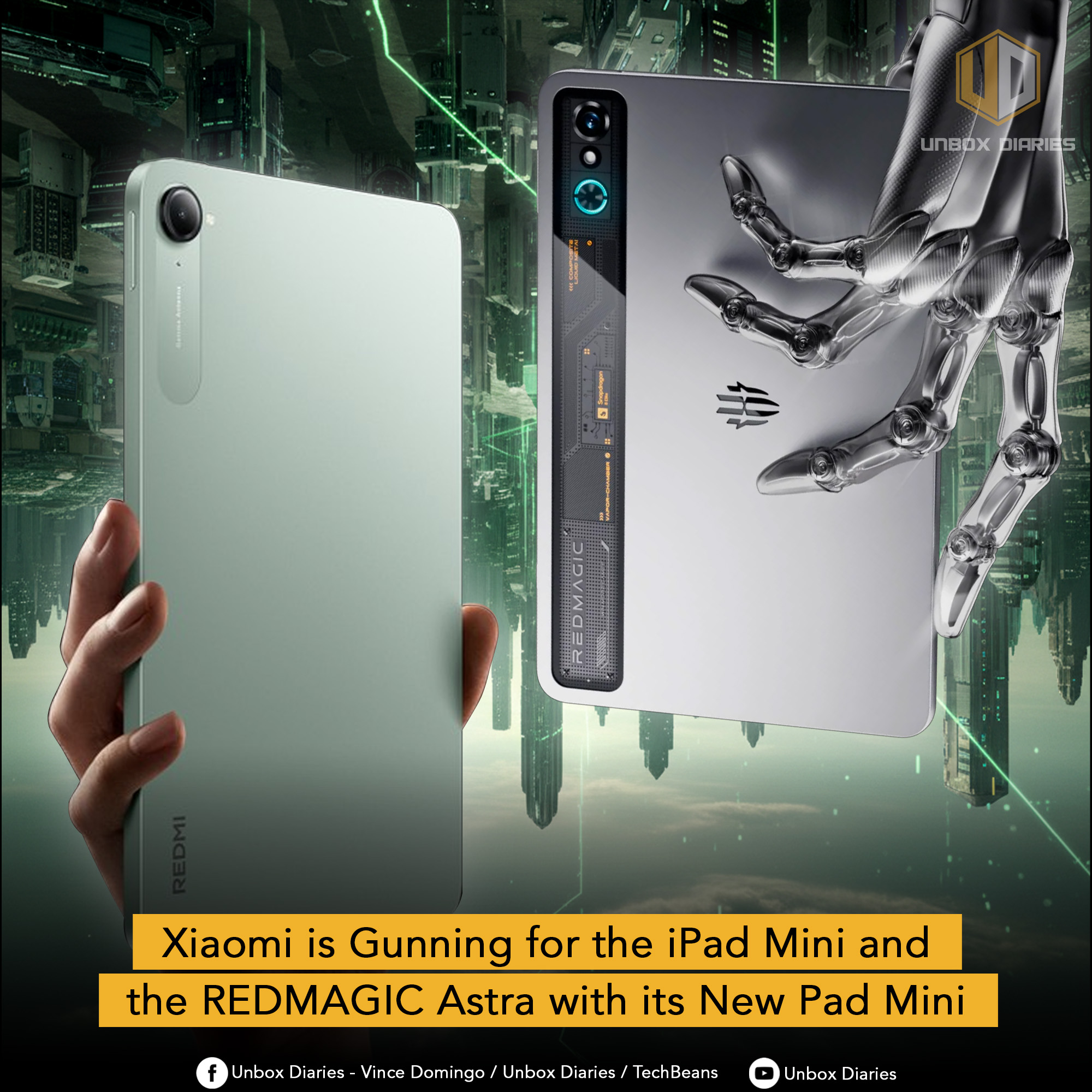 The Xiaomi Pad Mini could be released globally as a Redmi K Pad in