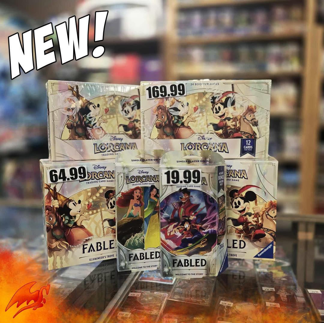 We have the newest Lorcana product in... - Sentry Box Cards | Facebook