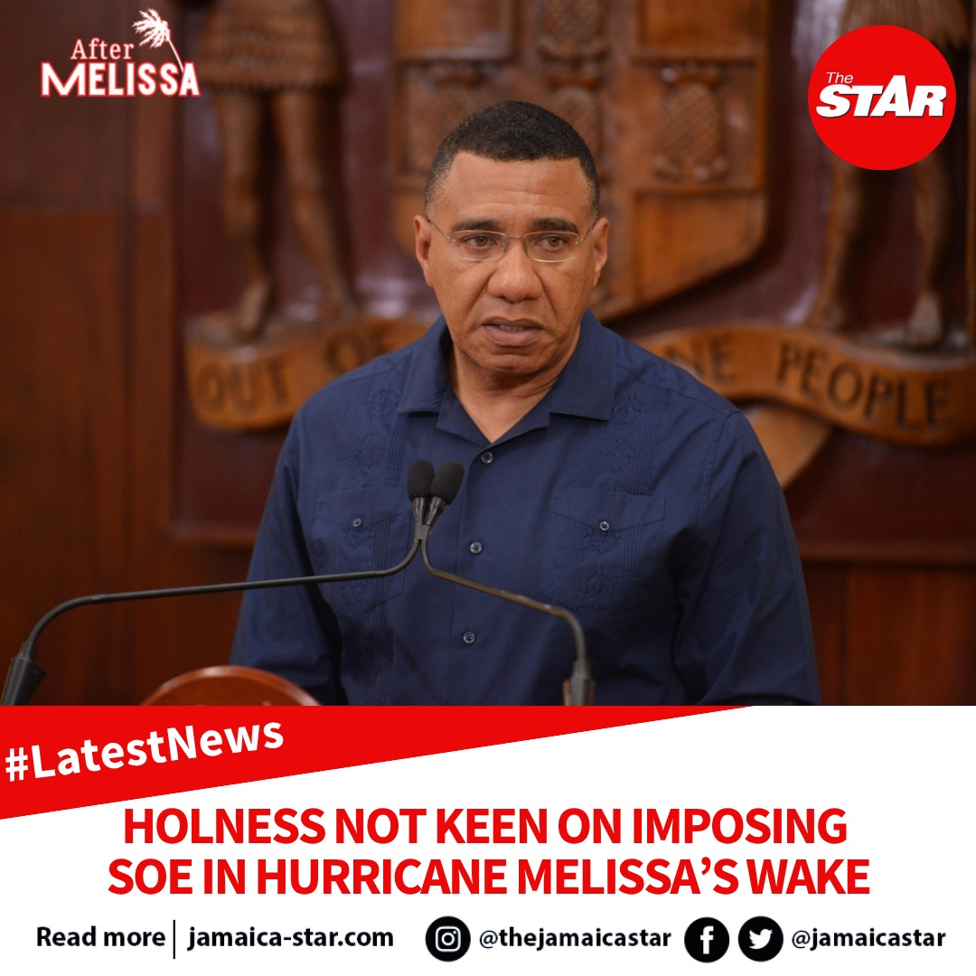 The Jamaica - #LatestNews: Prime Minister Dr Andrew Holness has ...