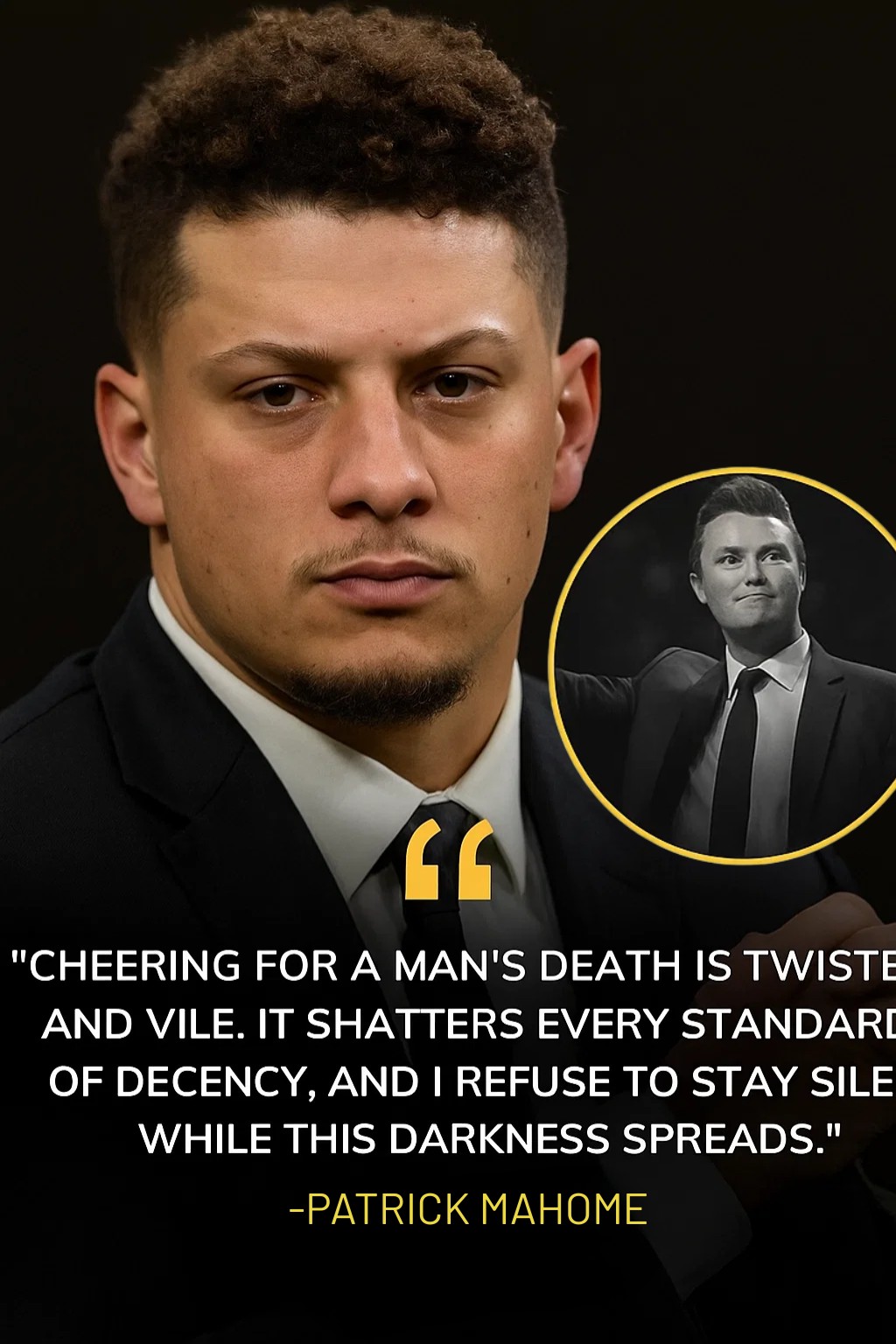 P.T - PATRICK MAHOMES STRIKES BACK🔥: As shocking videos mocking Charlie ...