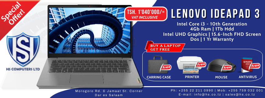 Hs Computers Ltd | Dar es Salaam