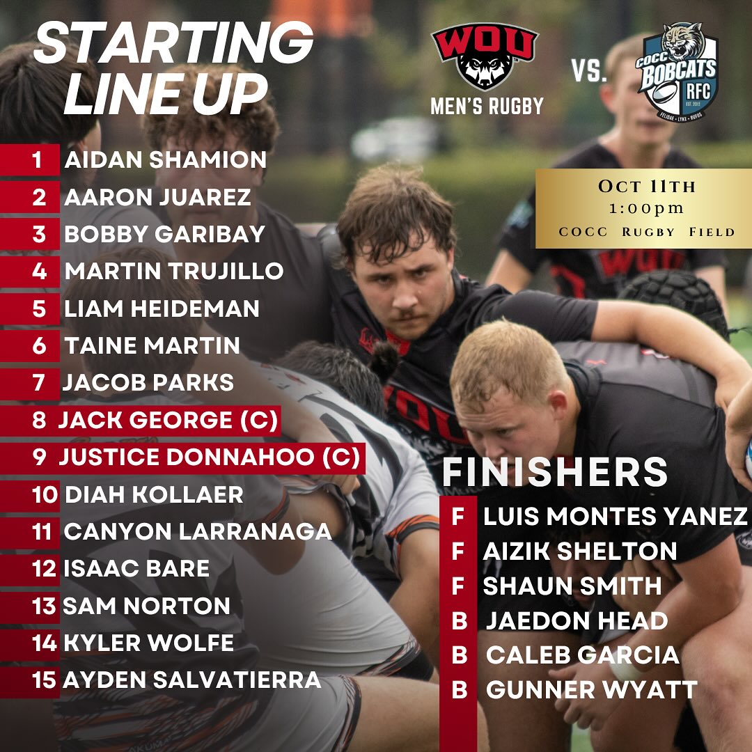 Western Oregon University Men's Rugby