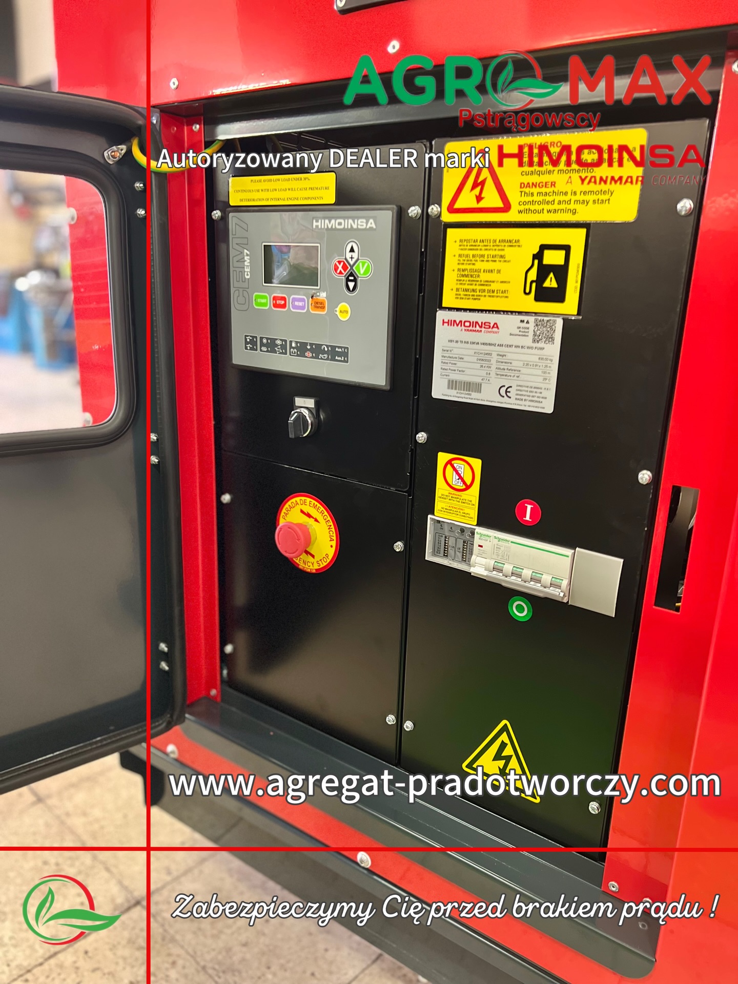 🔋 Niezawodna energia z Himoinsa! 🔋... - Agro-Max Pstrągowscy | Facebook