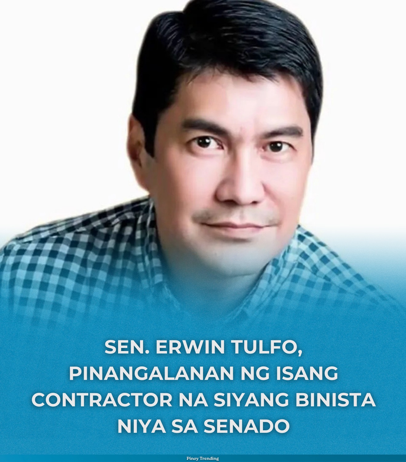 Pinoy - SEN. TULFO, PINANGALANAN NG ISANG CONTRACTOR NA SIYANG BINISITA ...