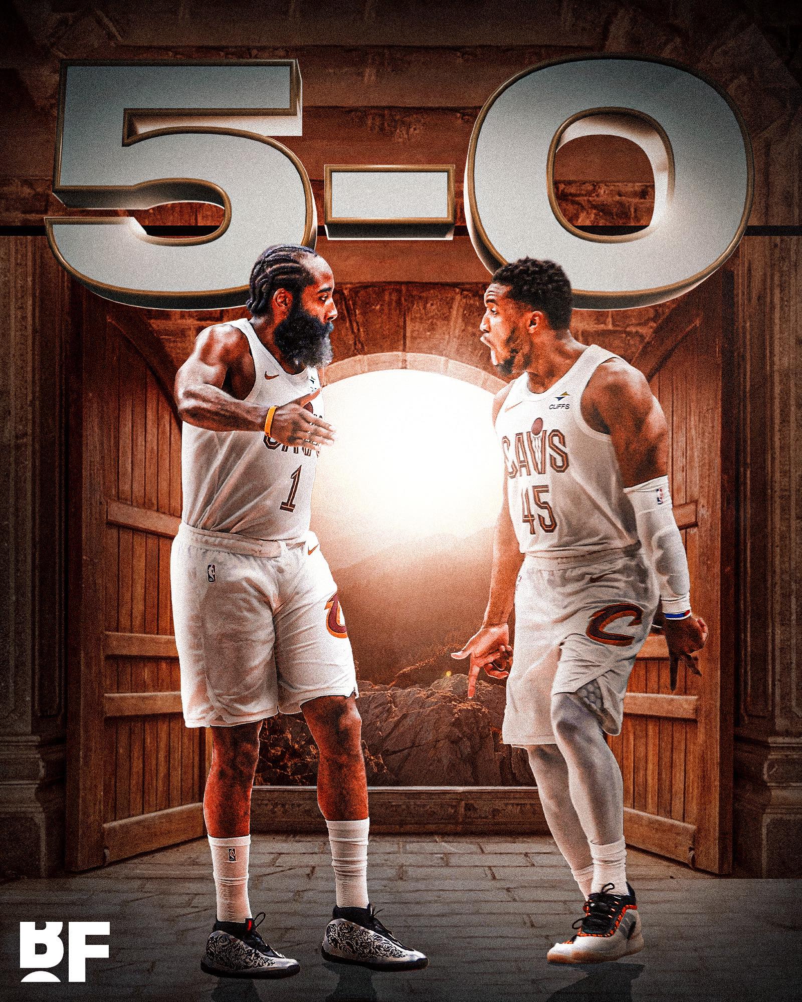 The Cavaliers are 5-0 since the James... - Basketball Forever | Facebook