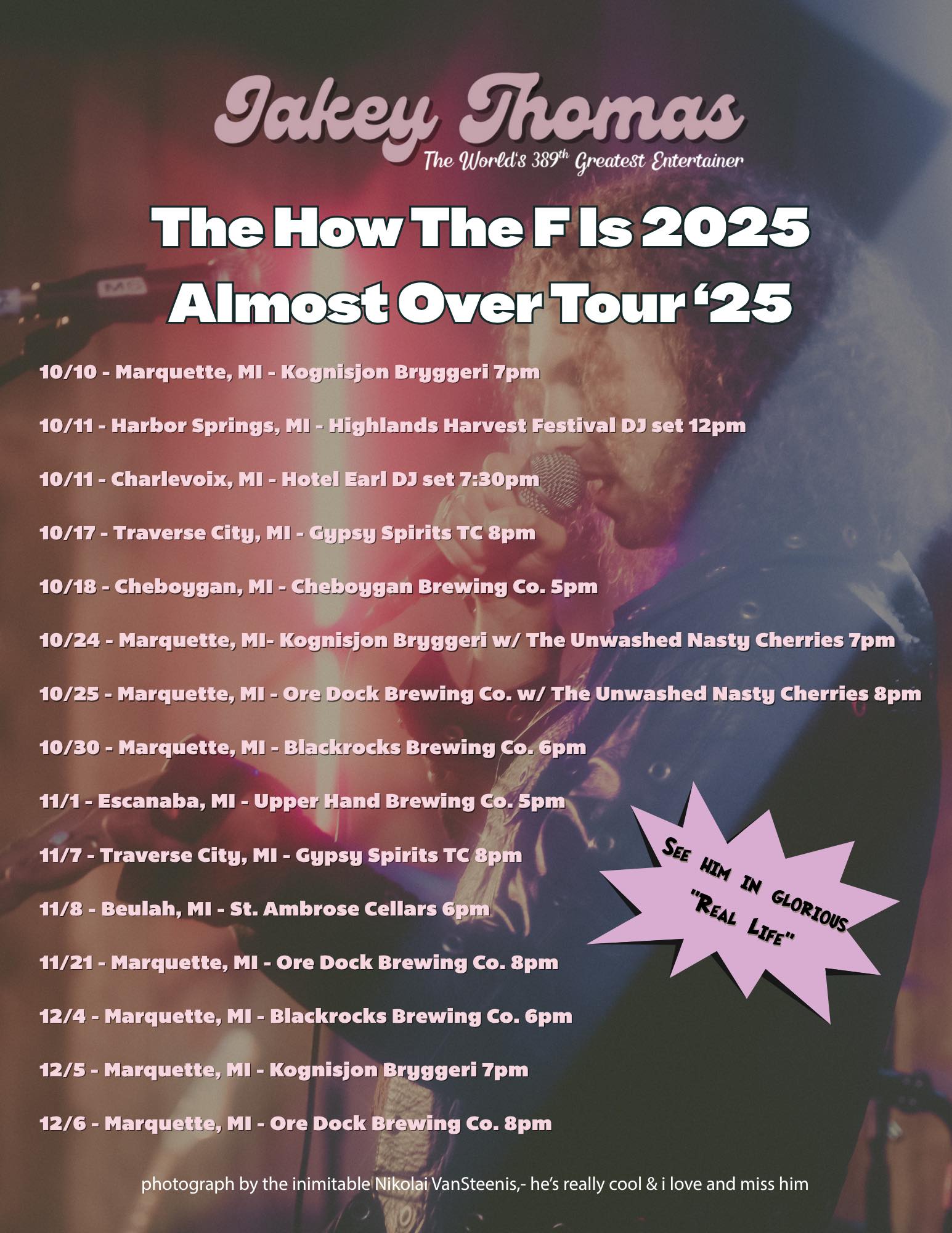 Jakey - Join Jakey T on the “How The F Is 2025 Almost Over” Tour ‘25 ...
