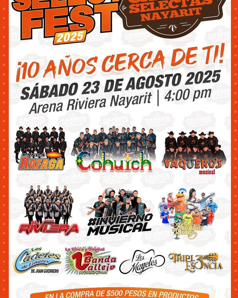 La - 🎟️🔥 ¡BOLETOS GRATIS PARA EL SELECT FEST 2025! 🔥🎟️ Escucha a tu ...