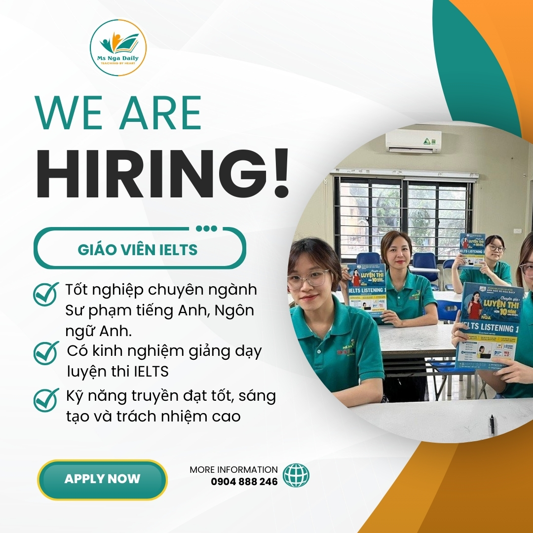 TUYỂN DỤNG VIỆC LÀM TIẾNG ANH (ENGLISH JOBS) | 🌟 TUYỂN DỤNG TRỢ GIẢNG ...