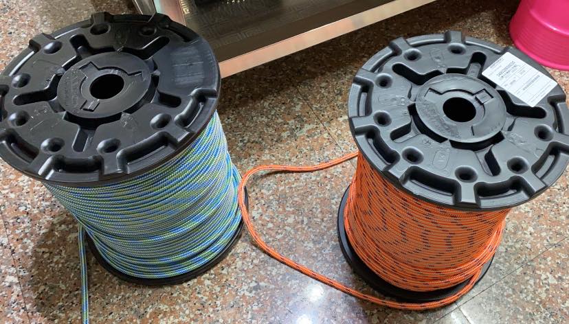 看著看著也就完成一條藍繩眼 Samson rope Velocity... - Samsonrope Taiwan | Facebook