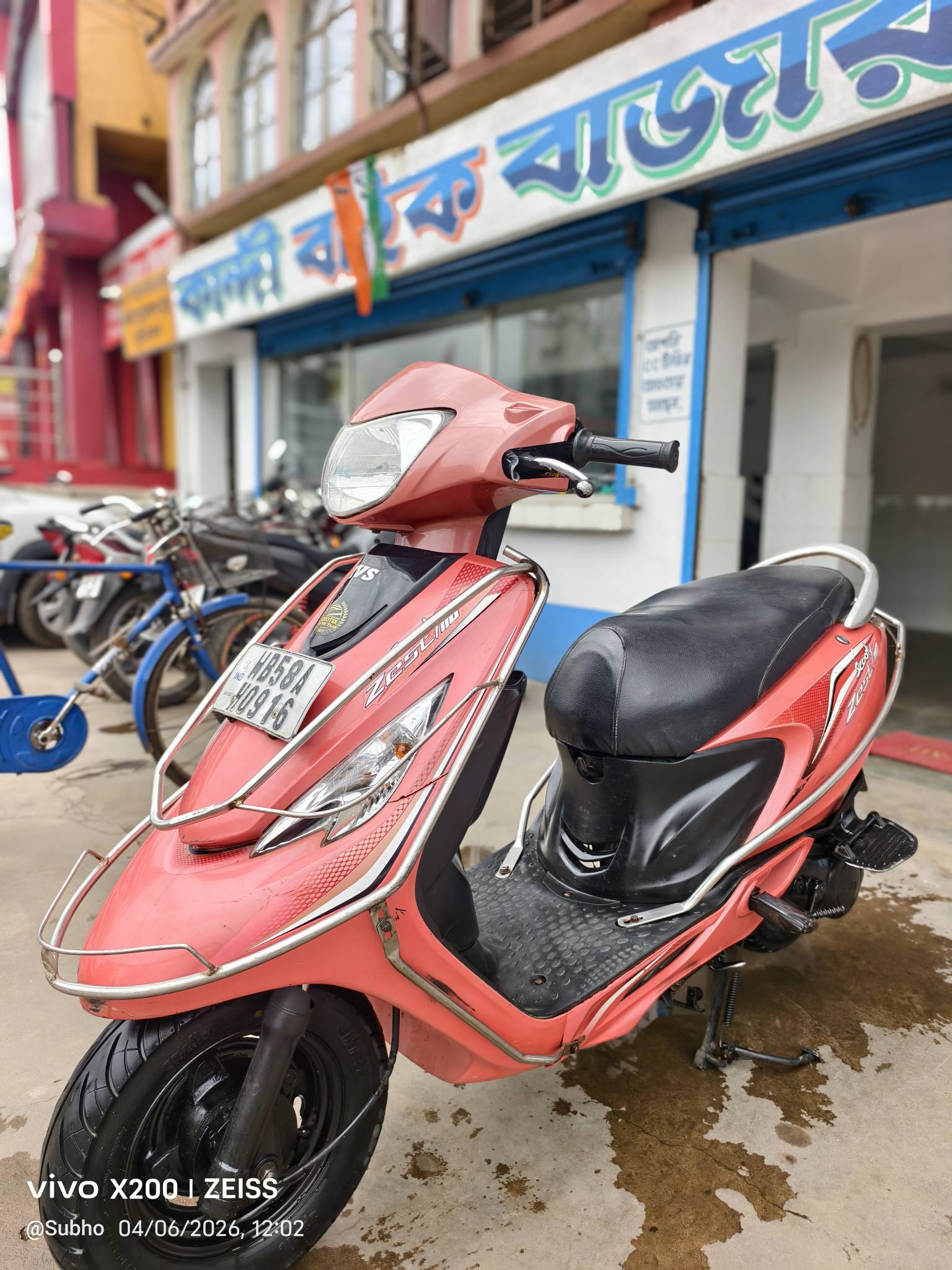SCOOTY_FOR_SALE TVS ZEST 110 1 ST OWNER GD CONDITION FAB 2016