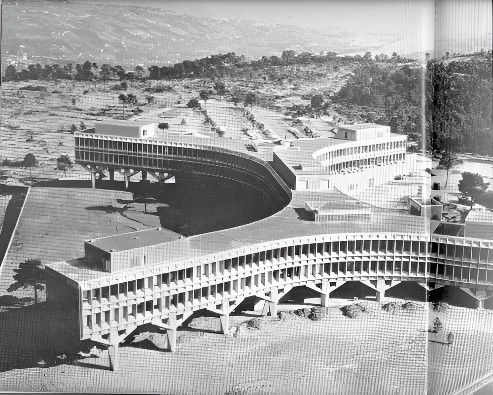 IBM Research Center in La Gaude, designed by Marcel Breuer in 1962