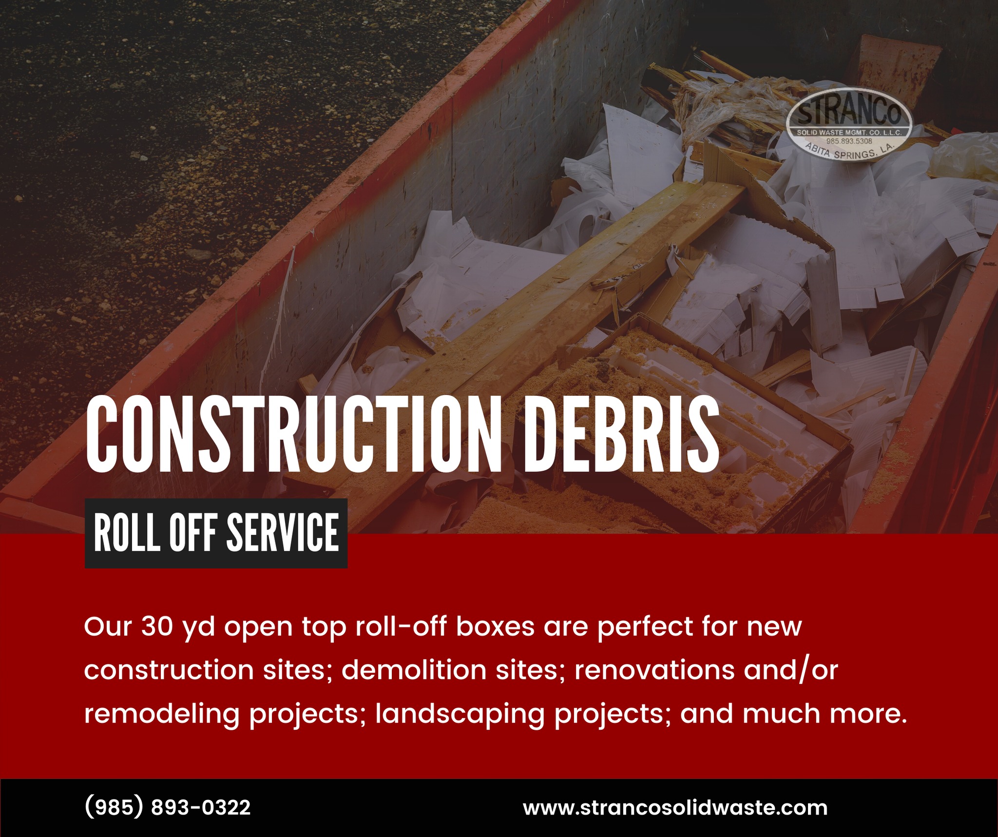 Stranco Solid Waste Management | Abita Springs LA