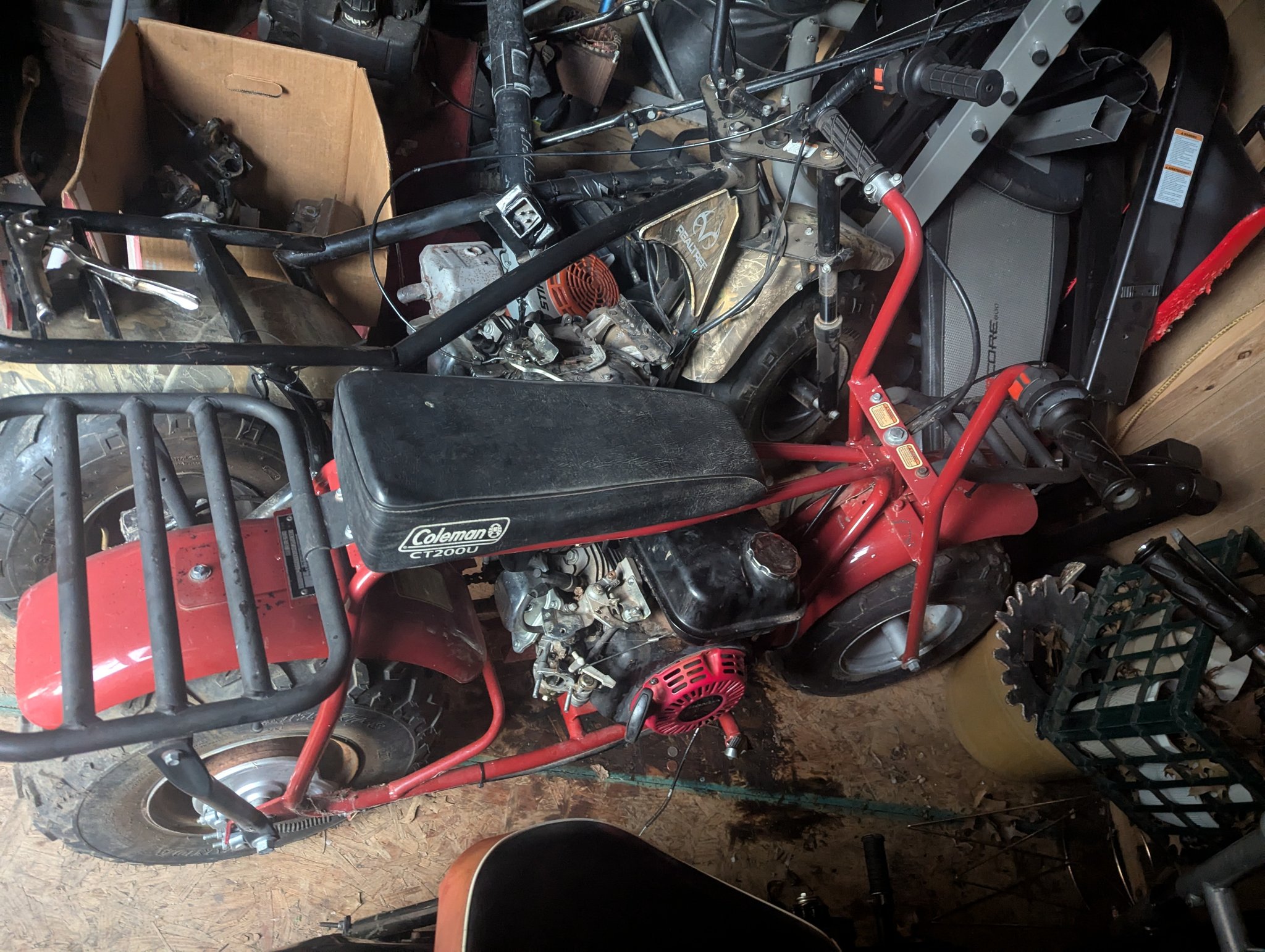 coleman mini bike ct200u motor 6.5 Hp Engine for the BT200X, Trail, & CT200U-EX Bikes This is the ultimate performance kit for the Fits Coleman CT200U 6.5 Hp Engine for the