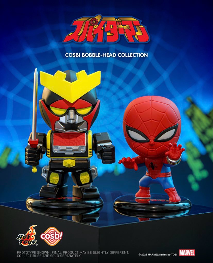 Hot Toys have reveals these awesome new Japanese Spider-Man Cosbi