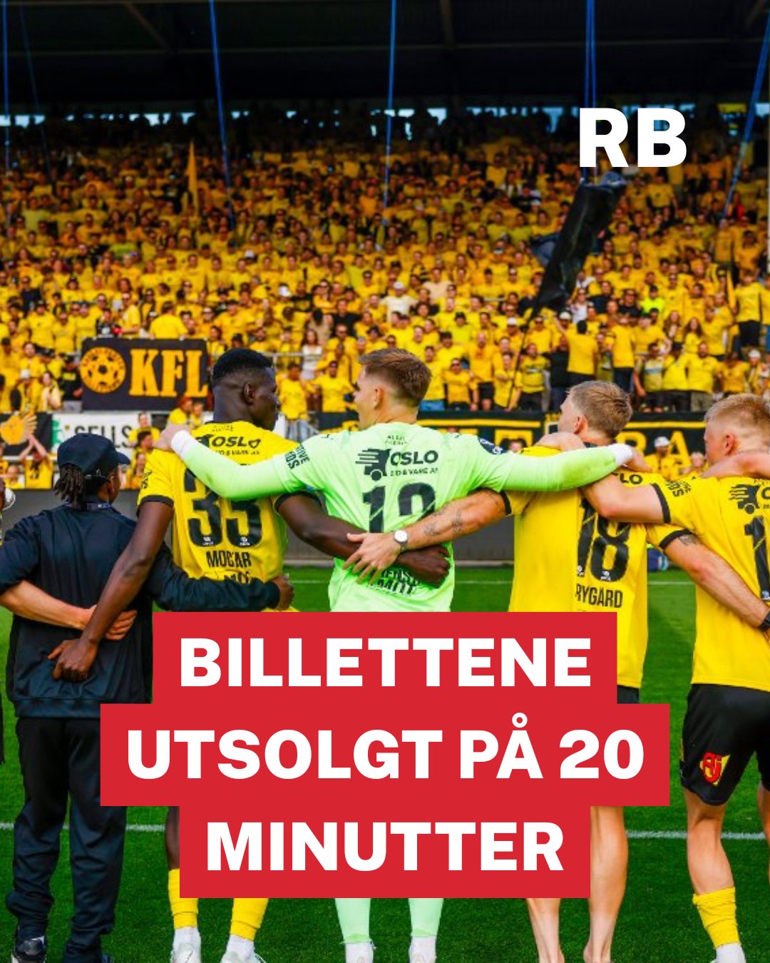 RB-sporten - Har du fått kjøpt billett til cupfinalen? ⚽ | Facebook