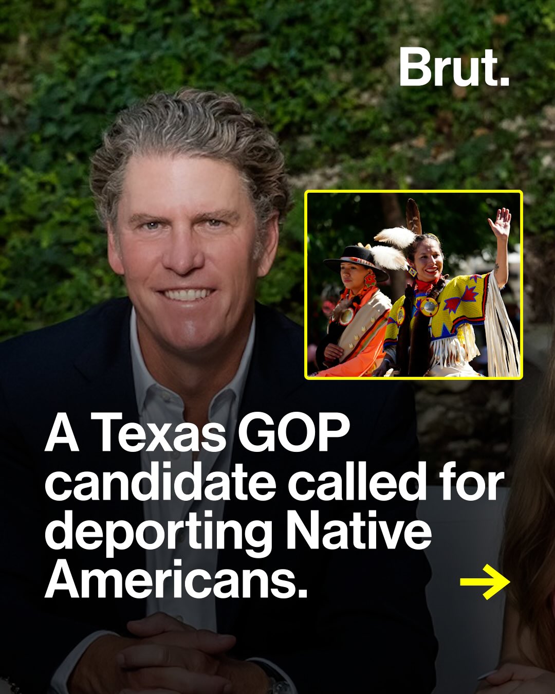 Brut - Bo French, a Texas Republican politician who is now... | Facebook