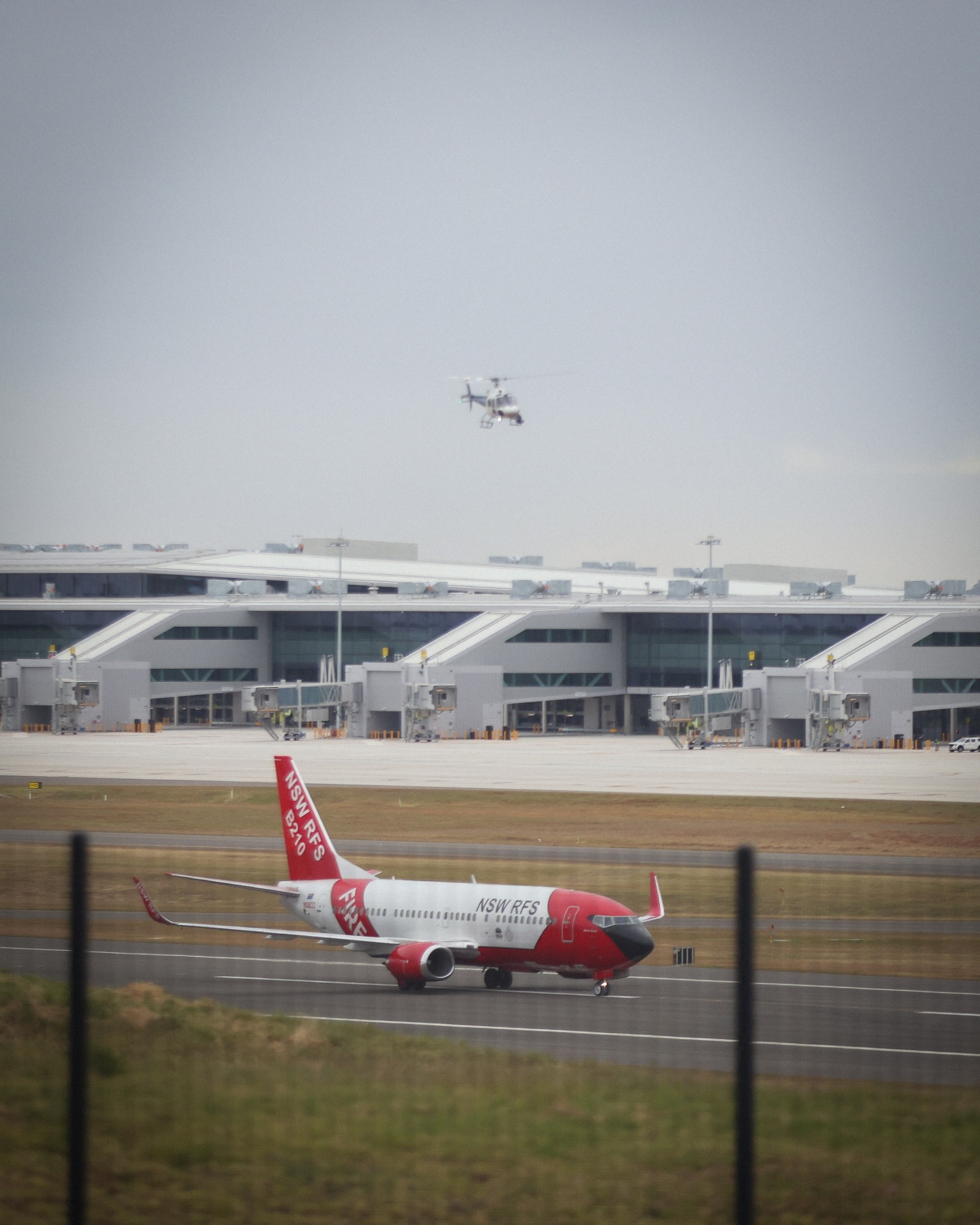 Catherine - For the first time, a 737 jet has landed at the new Western ...