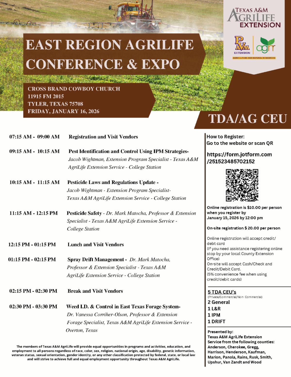 East Region... - Harrison County - AgriLife Extension Service | Facebook
