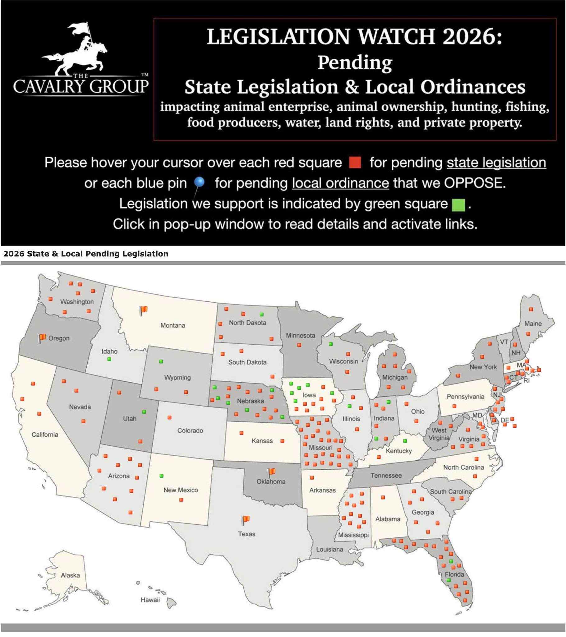 The Cavalry - 🚨The Cavalry Group Legislative Flash Map is LIVE! 🚨 We’ve ...