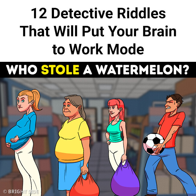 Bright - 12 Detective Riddles That Will Put Your Brain to Work Mode 🕵️ ...