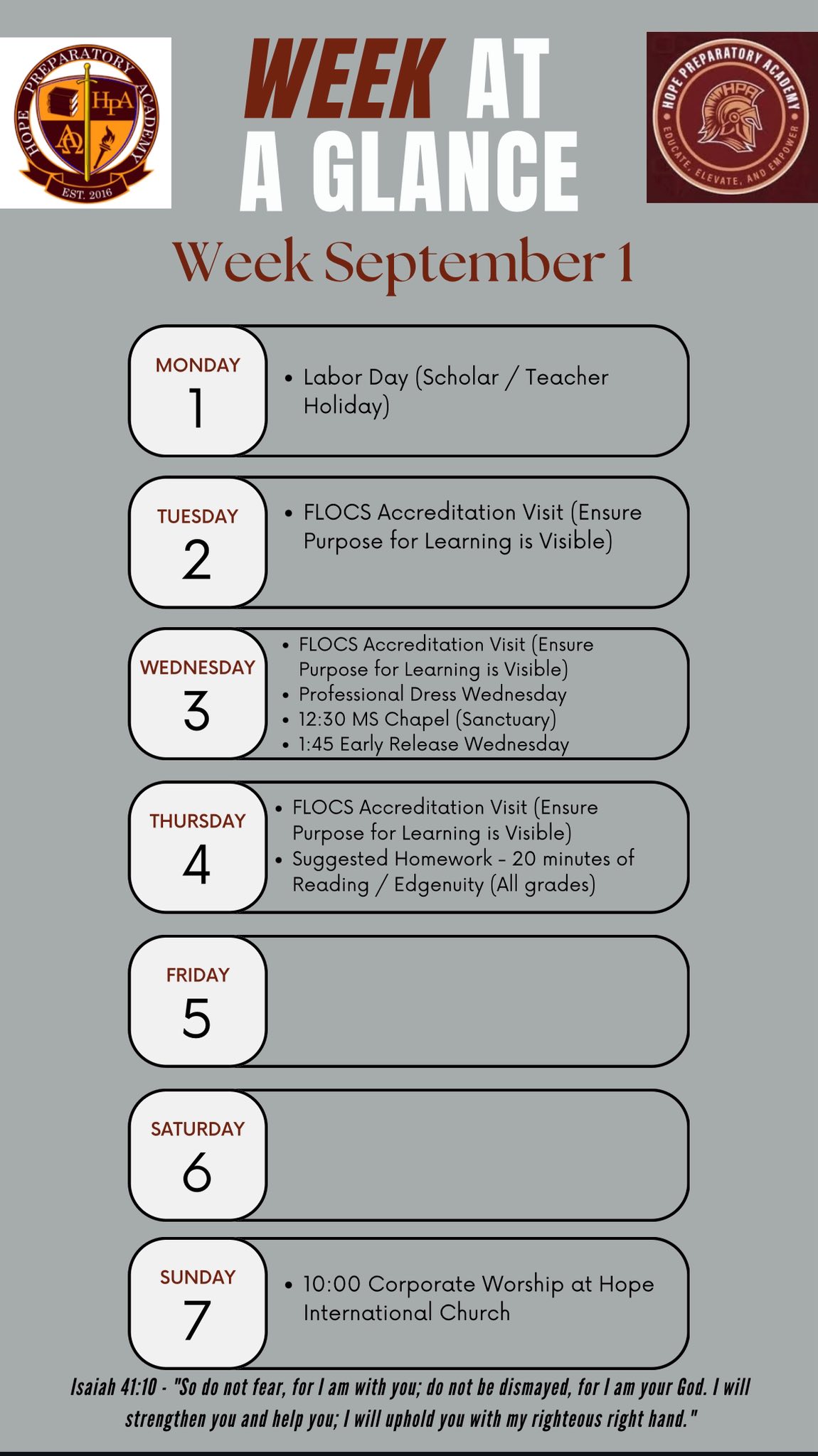 Hope Preparatory Academy | Groveland FL