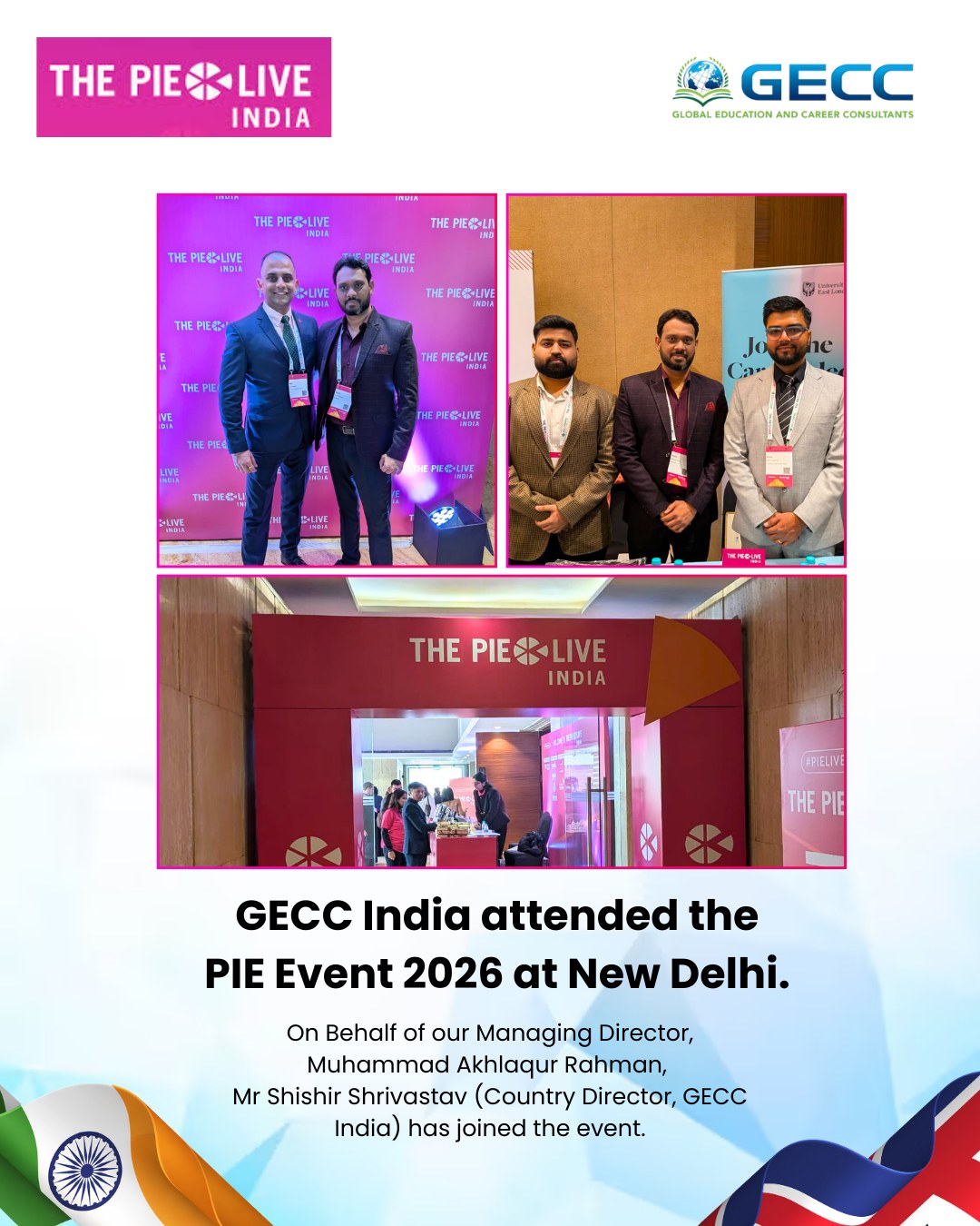 GECC - GECC at PIE Live India 2026 🇮🇳 Proud to be part of PIE Live ...