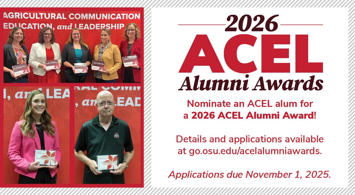 🌟 The ACEL Alumni Board is now accepting nominations for the 2026 ACEL ...