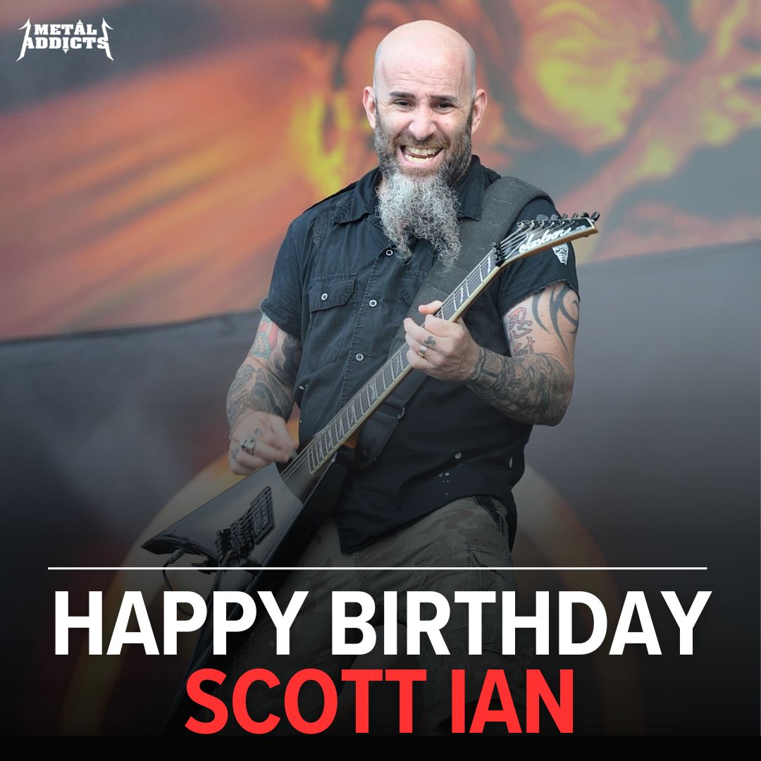 Happy 62nd birthday to Scott Ian of Anthrax and Mr. Bungle! \m/